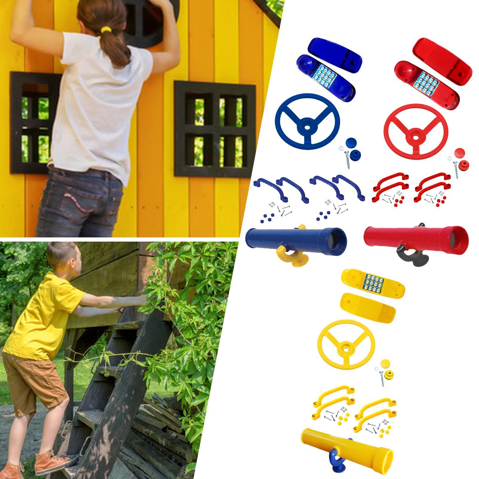 Kids Playground Toy Steering W - Kids Outdoor Climbing Frame 评论和价格