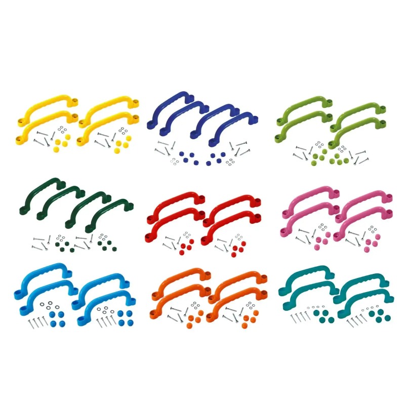 4 Pieces Climbing Frame Handle - Kids Outdoor Climbing Frame 评论和价格