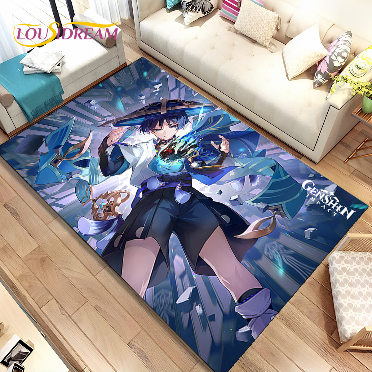 Genshin Impact Cartoon Game Ar - Kids Outdoor Area 评论和价格