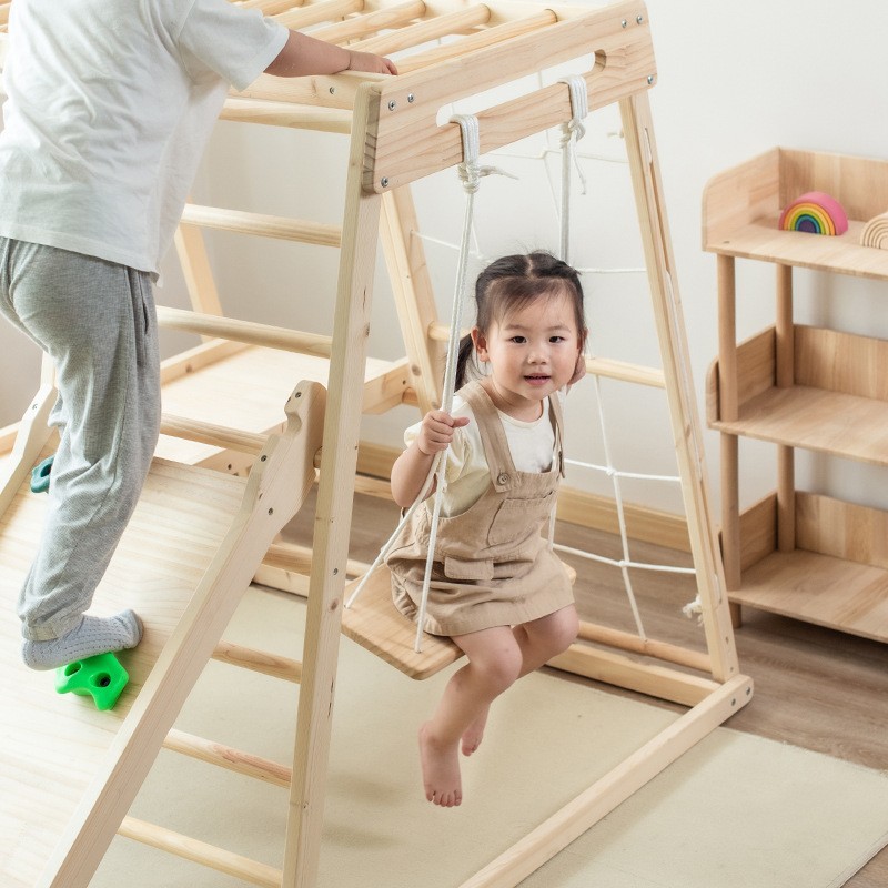 Jungle Gym Kids Outdoor Solid  - Kids Outdoor Climbing Frame 评论和价格