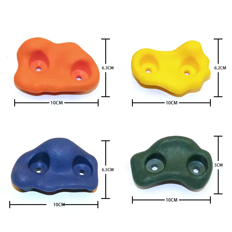 10Pcs Rock Climbing Rock Wall  - Kids Outdoor Climbing Frame 评论和价格