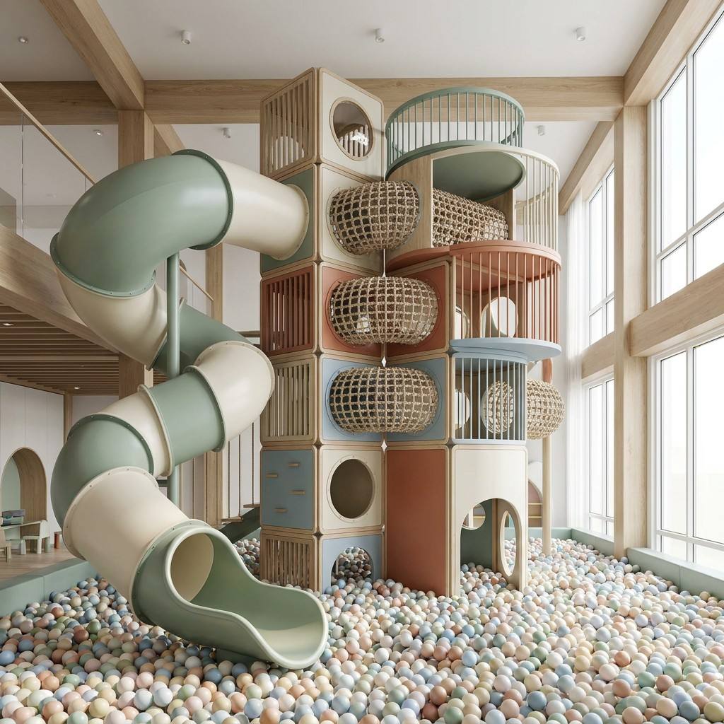 Minimalist Indoor Playground,  - Kids Outdoor Climbing Frame 评论和价格