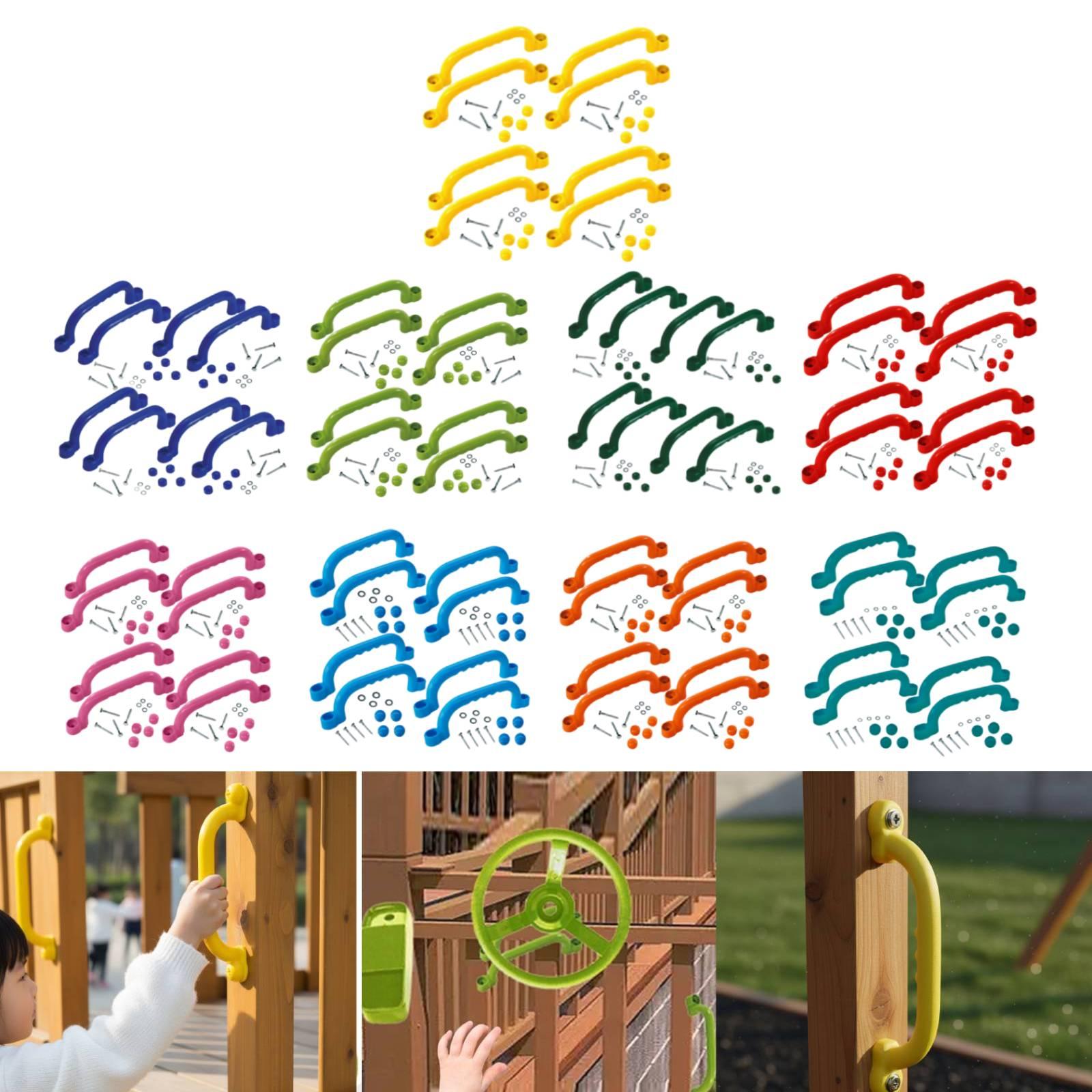 8Pcs Climbing Frame Handles Ea - Kids Outdoor Climbing Frame 评论和价格